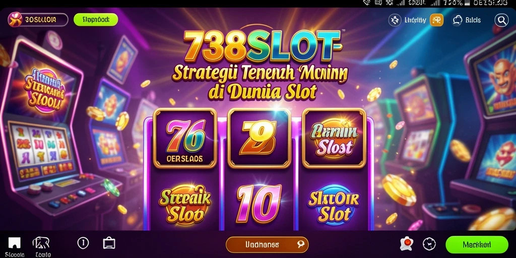 Tampilan gameplay <strong>738SLOT</strong> yang mendebarkan dan penuh strategi.
