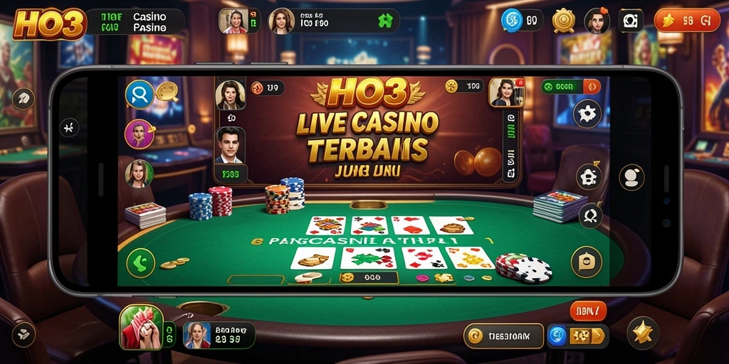 Gameplay live casino yang seru dan interaktif di HO3.