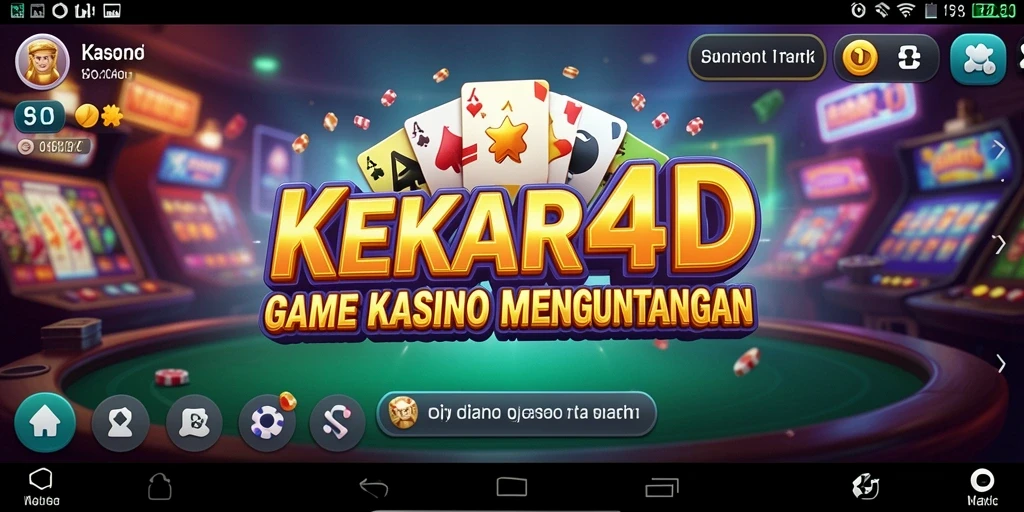 Tampilan gameplay seru di KEKAR4D dengan fitur menarik.