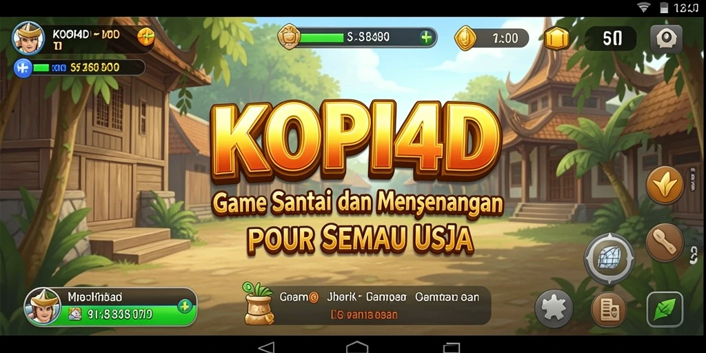 Screenshot gameplay KOPI4D menampilkan momen seru dan menghibur.