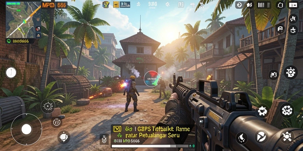 Tangkap aksi seru dalam gameplay MPO666 di arena pertarungan.