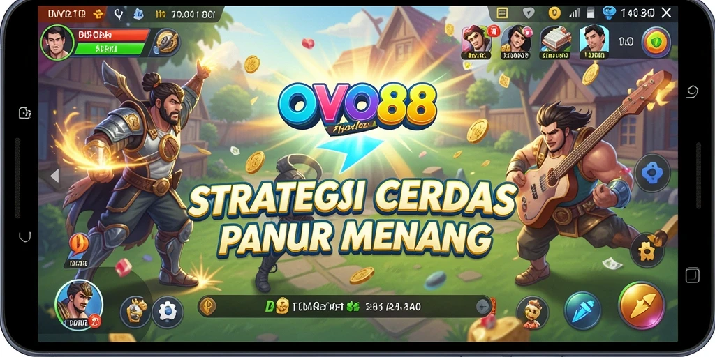 Tampilan gameplay menegangkan dalam OVO88 dengan strategi yang kaya.