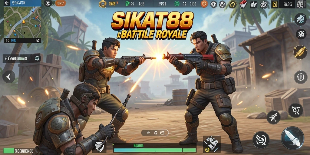 Gameplay mendebarkan di battlefield SIKAT88 dengan aksi intens.
