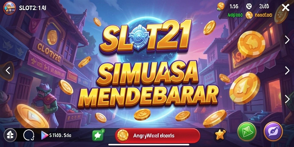 Tampilan gameplay menarik dan interaktif dari SLOT21.
