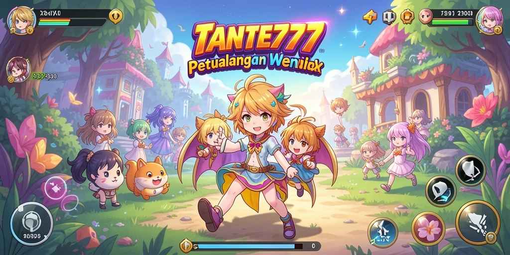 Tangkapan layar TANTE777 menampilkan aksi gameplay Anime yang mendalam.